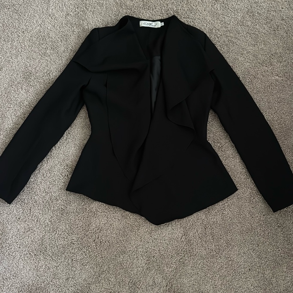 Elegant Black Women's Top